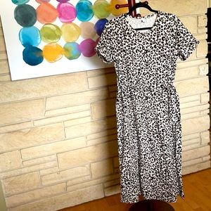 Leopard Midi Dress
